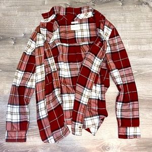 American eagle boyfriend flannel